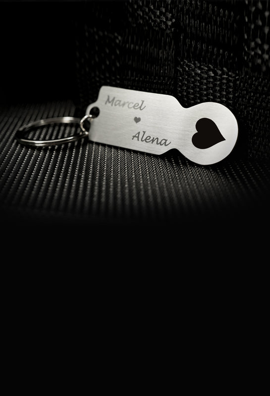 Einkaufswagenlöser mit Gravur